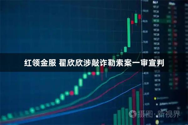 红领金服 翟欣欣涉敲诈勒索案一审宣判