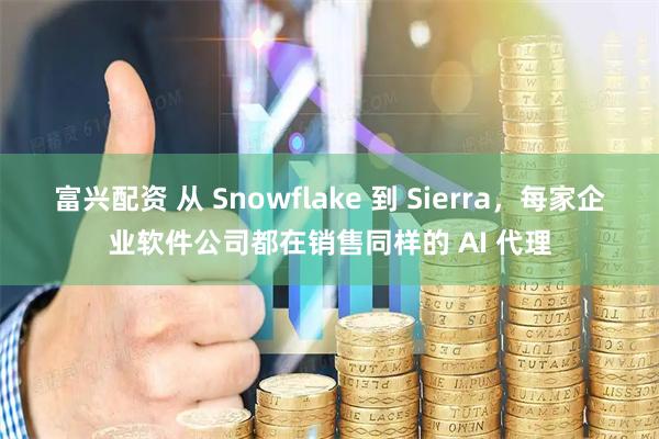 富兴配资 从 Snowflake 到 Sierra,每家企业软件公司都在销售同样的 AI 代理