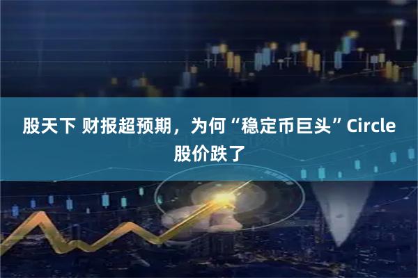 股天下 财报超预期,为何“稳定币巨头”Circle股价跌了